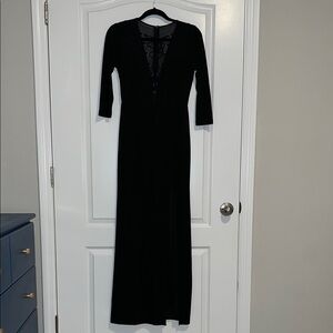 Elegant Black Evening Dress